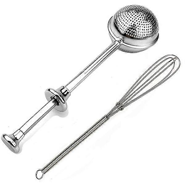Powdered Sugar Shaker with Lid, Multi-Use Baking Dusting Tool