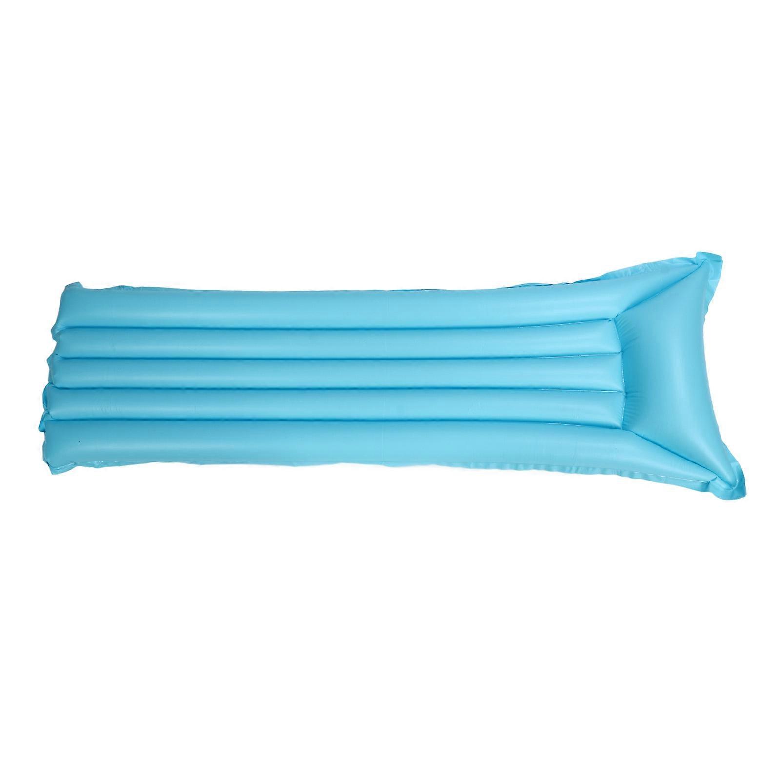 Inflatable Floating Row, PVC Thickened Bed for Kids, Cartoon Design
