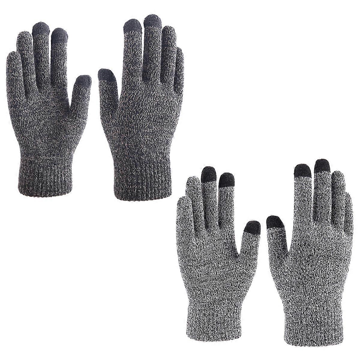 Women's Winter Touch Screen Gloves, Warm Fleece Lined, Elastic Cuffs