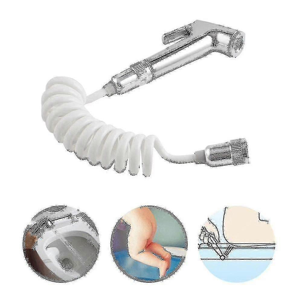 بندقية رش المحمولة بيديت المرحاض البخاخ دش رئيس فوهة الحمام أداة التنظيف مع خرطوم دش المحمولة