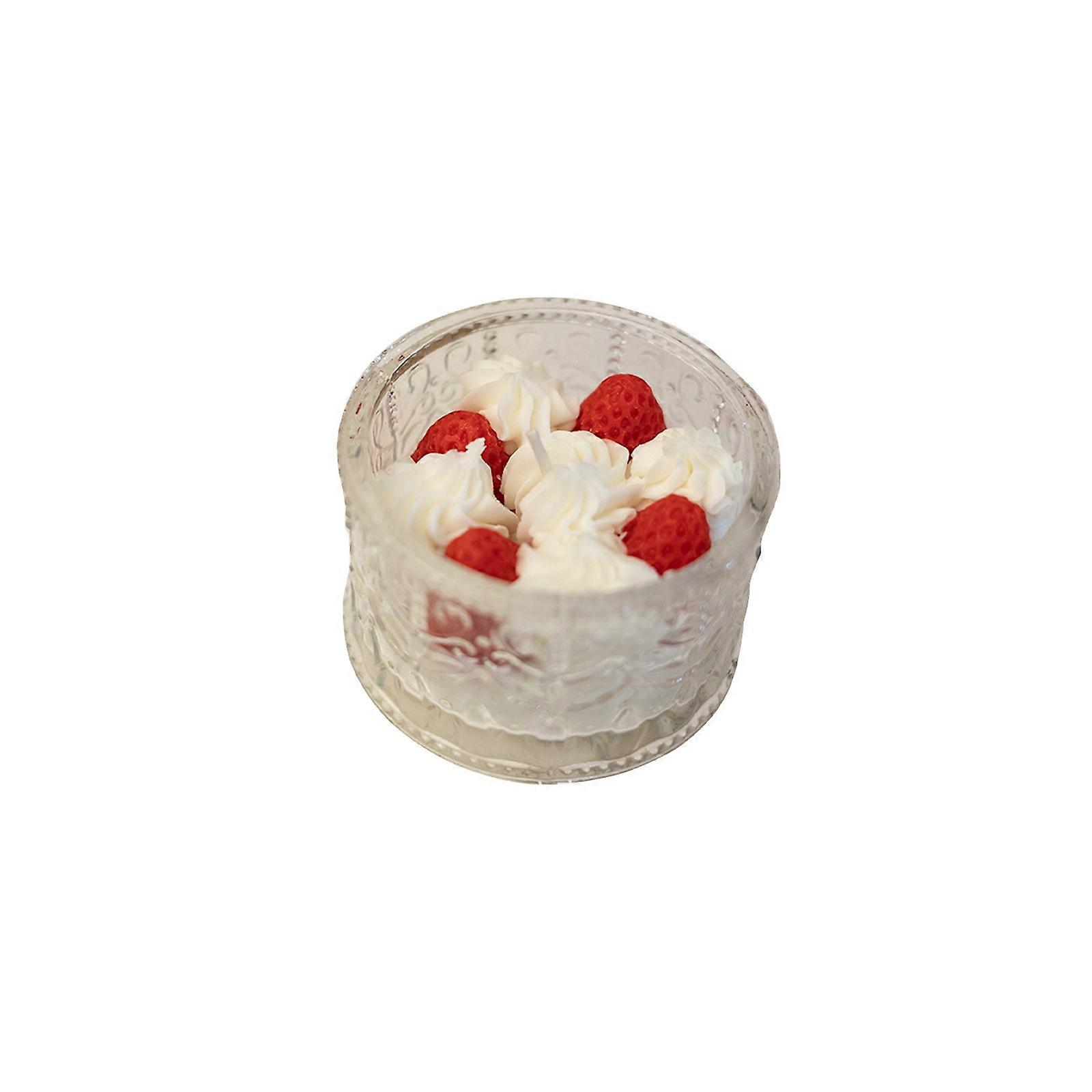 Romantic Strawberry Cake Aromatherapy Candles Creating Ambiance With Exquisite Oil Fragrances For A Enchanting Experience