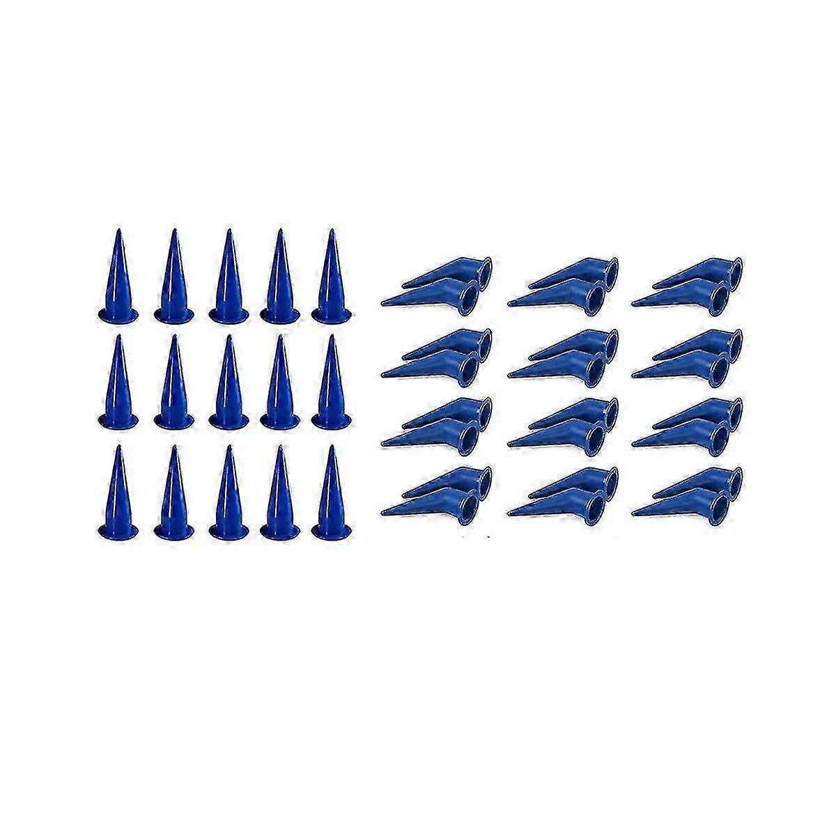 50 Pieces Angle Nozzle Right Angle For Bulk Caulk Tool, Cones Nozzles Caulking Nozzle Caulk Nozzle