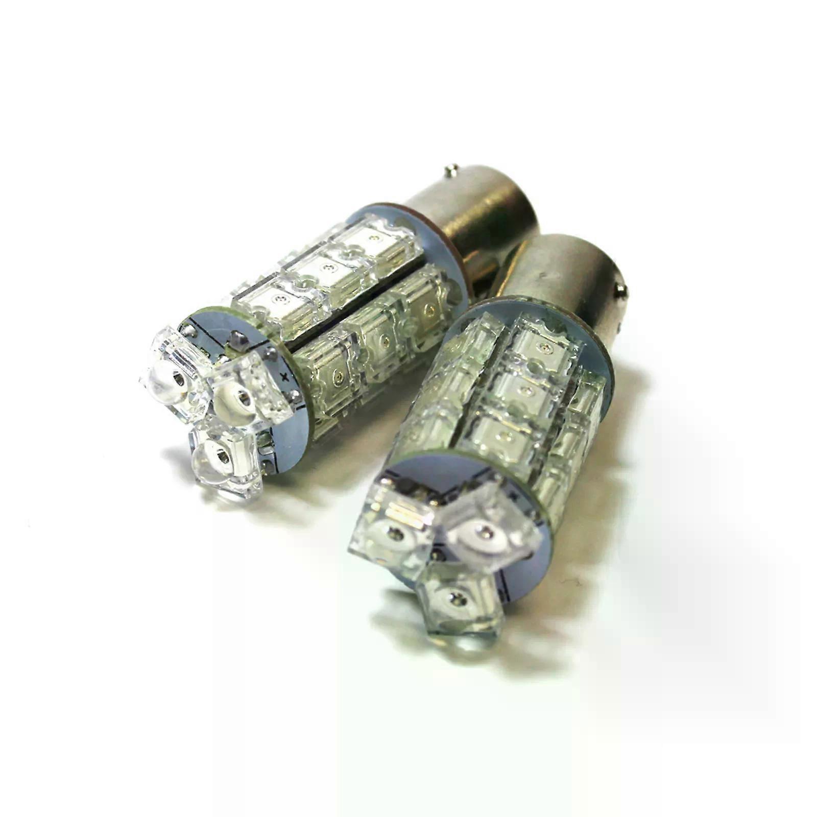 2x Fits Mini Cooper D Clubman R55 18-LED Rear Indicator Repeater Signal Bulbs