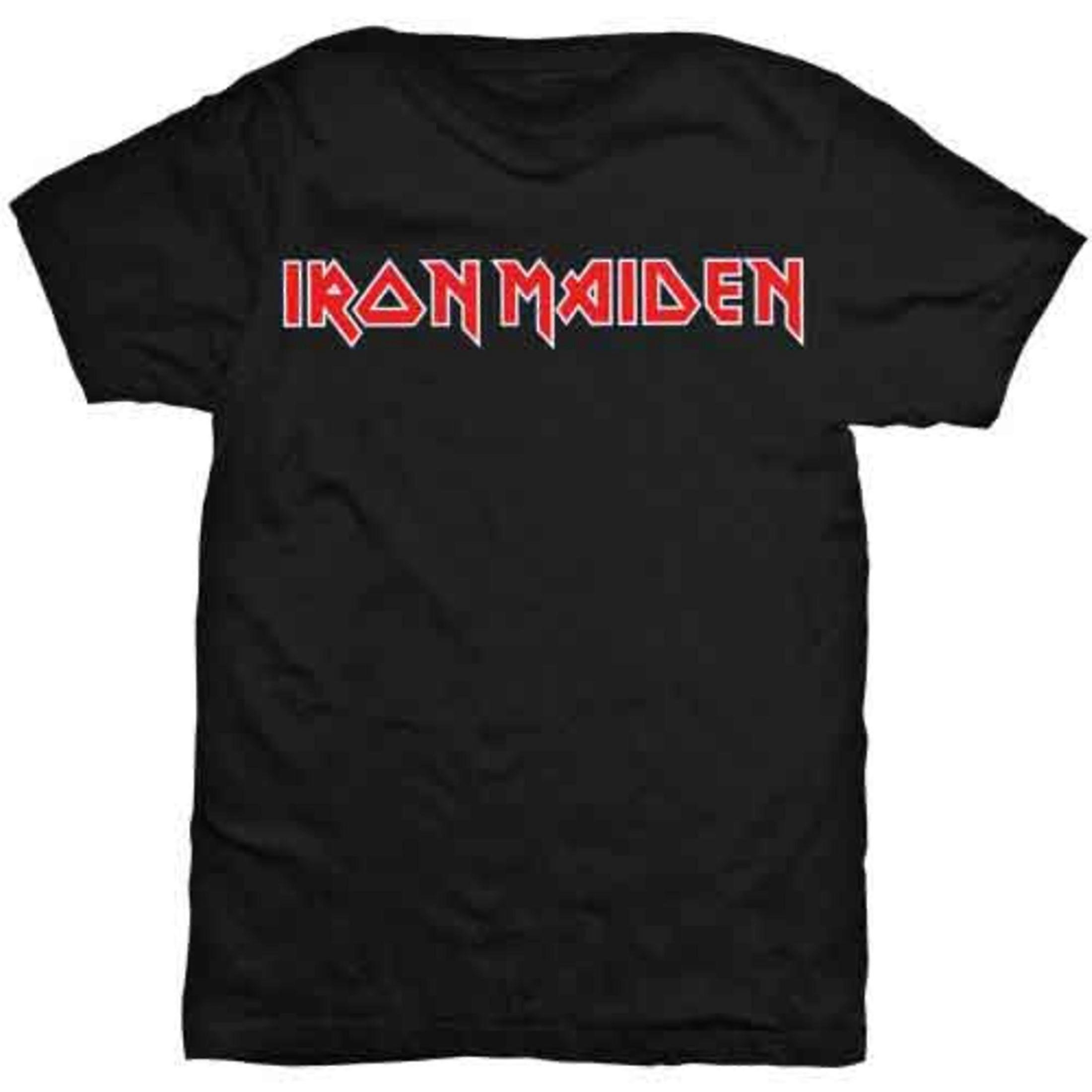 Iron Maiden 经典乐队标志 T 恤