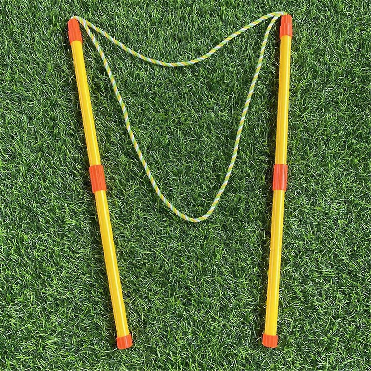 Detachable Double-Pole Bubble Rope, Colorful Bubble Ring