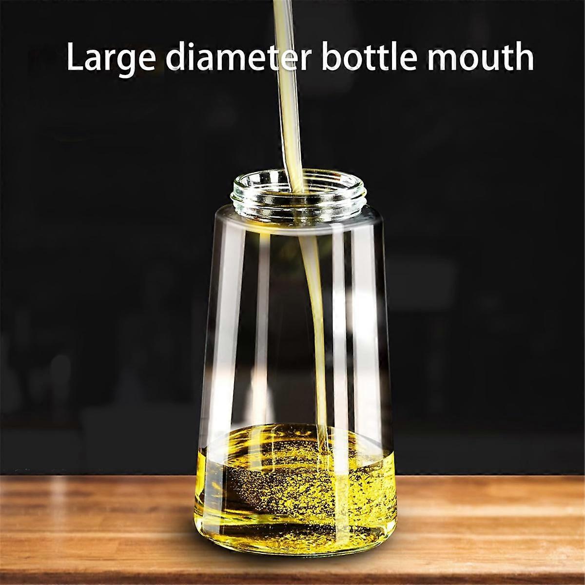 2-in-1 Glass Oil Dispenser, Suitable for Kitchen Cooking