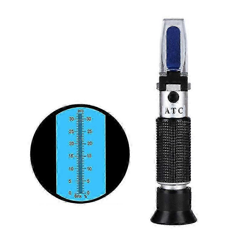 Handheld Glycol Refractometer Car Antifreeze 1-1.4 Battery Acid Engine Coolant Tester Tool Fluid Refractometer Tester Atc