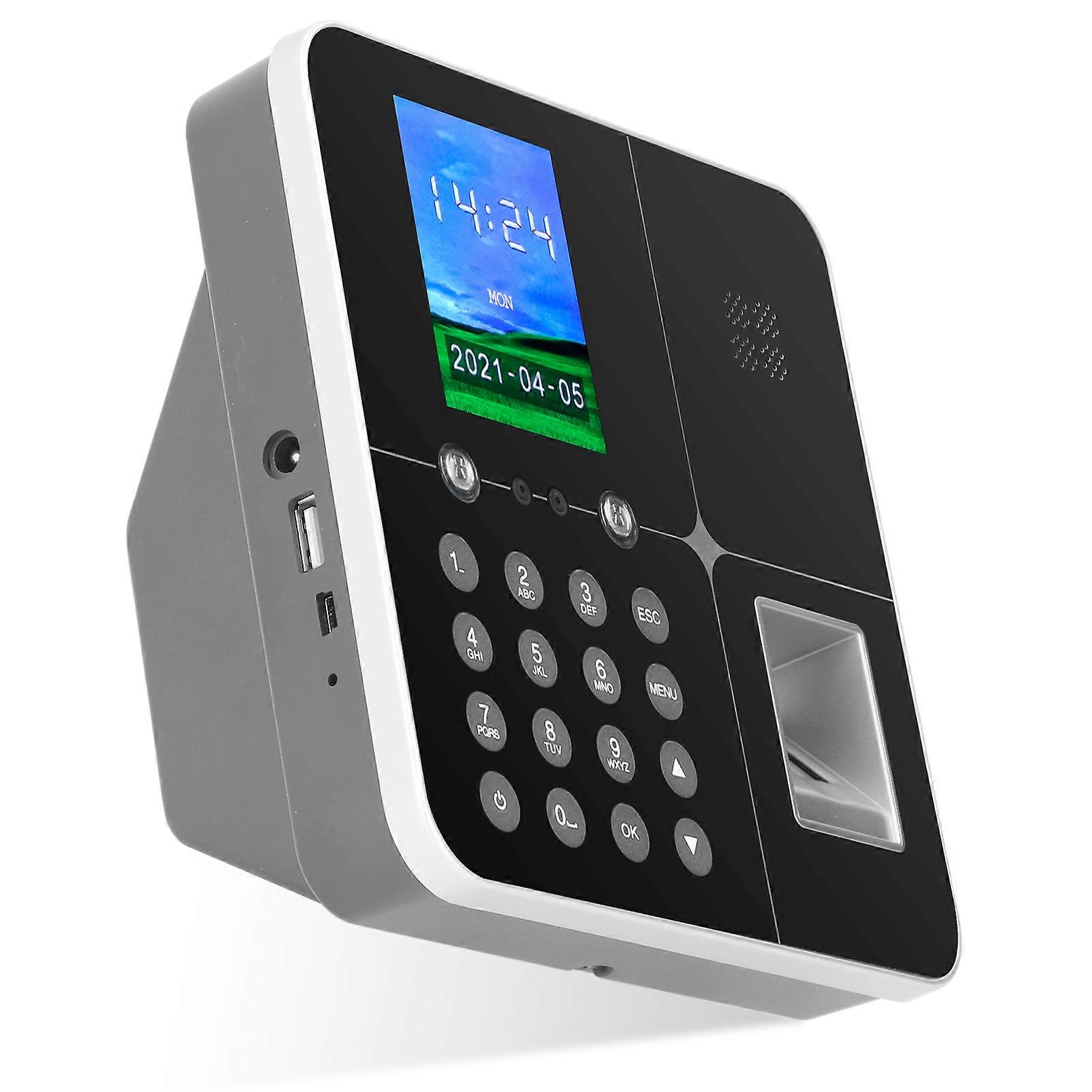 Smart Attendance Machine - USB Data Transfer, 2.8" Display, No Software Required
