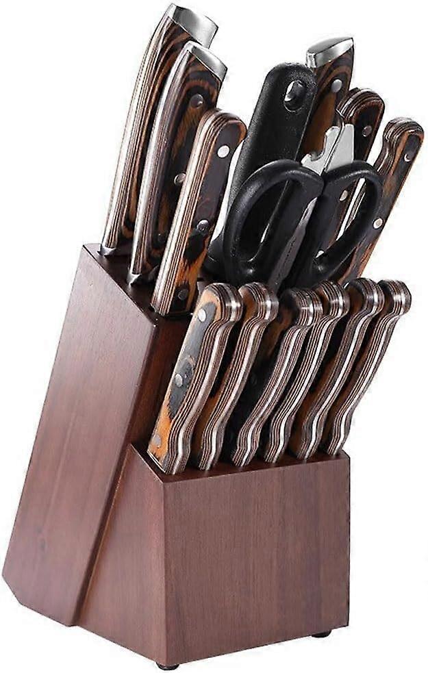 Utensil Holder Solid Wood Kitchen Storage Rack for Cutting Tools and Kitchen Utensils, Durable and Stylish Design