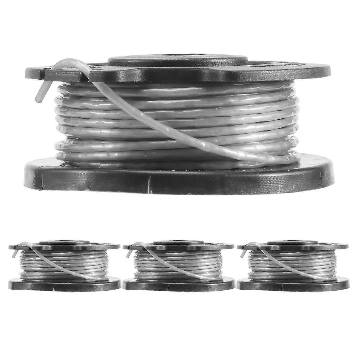 4 Pack String Trimmer Spool Line for F016800569 EasyGrassCut 23, 26, 18, 18-230, 18-260, 18-26 Repl