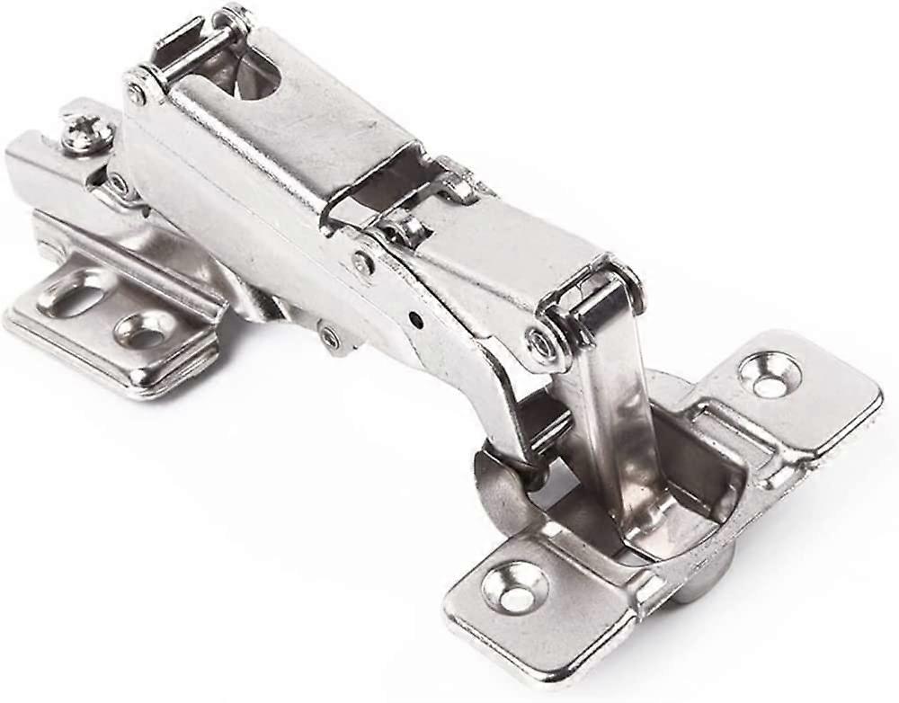 165 Degree Kitchen Cabinet Door Hinge with Screws, Thickened Spring Hinge for Folding Cabinets, Durable Hardware