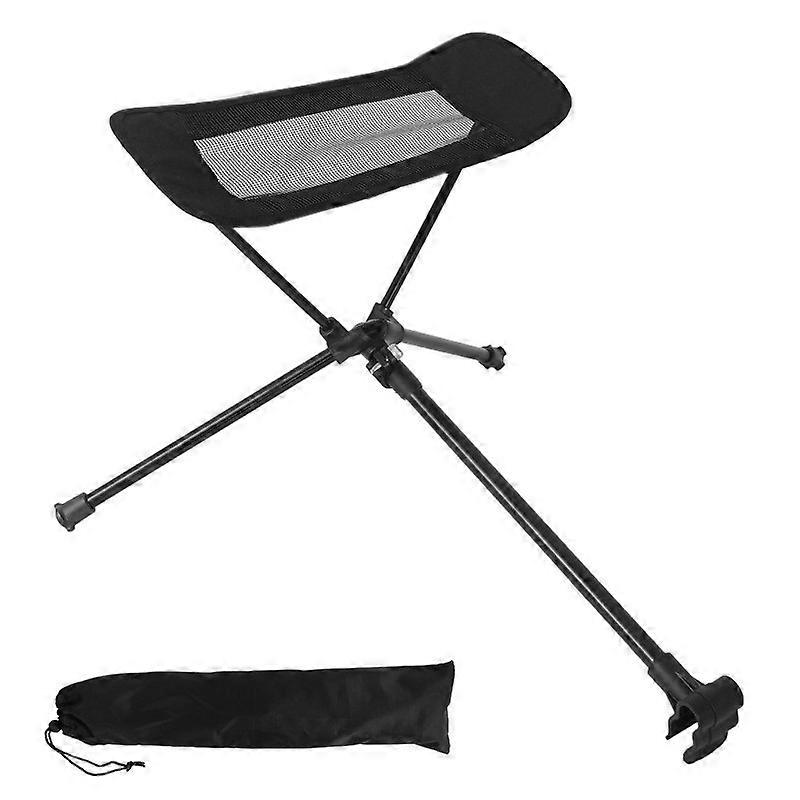 Outdoor universal camping foot strength portable foldable retracted Leg Based Camp Chair Set