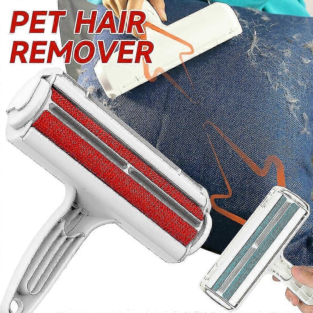 Reusable Pet Hair Remover Roller Sofa Clothes Lint Cleaning Brush Dog Cat Fur Roller