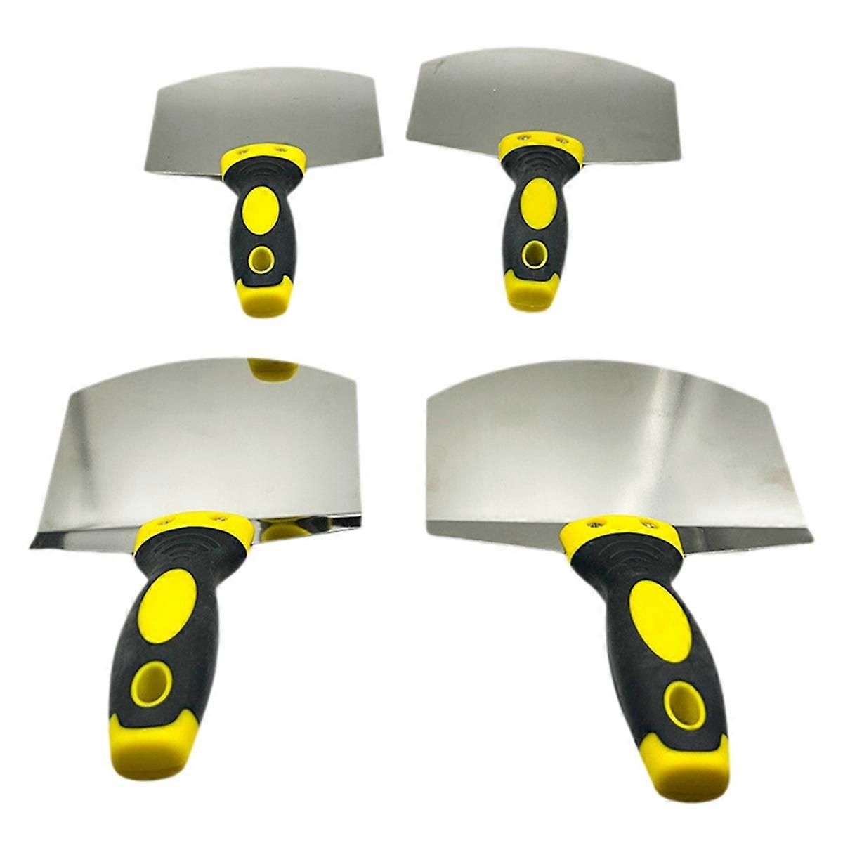 Stainless Steel Curved Ash Shovel Fan-Shaped Scraping Trowel Shovel