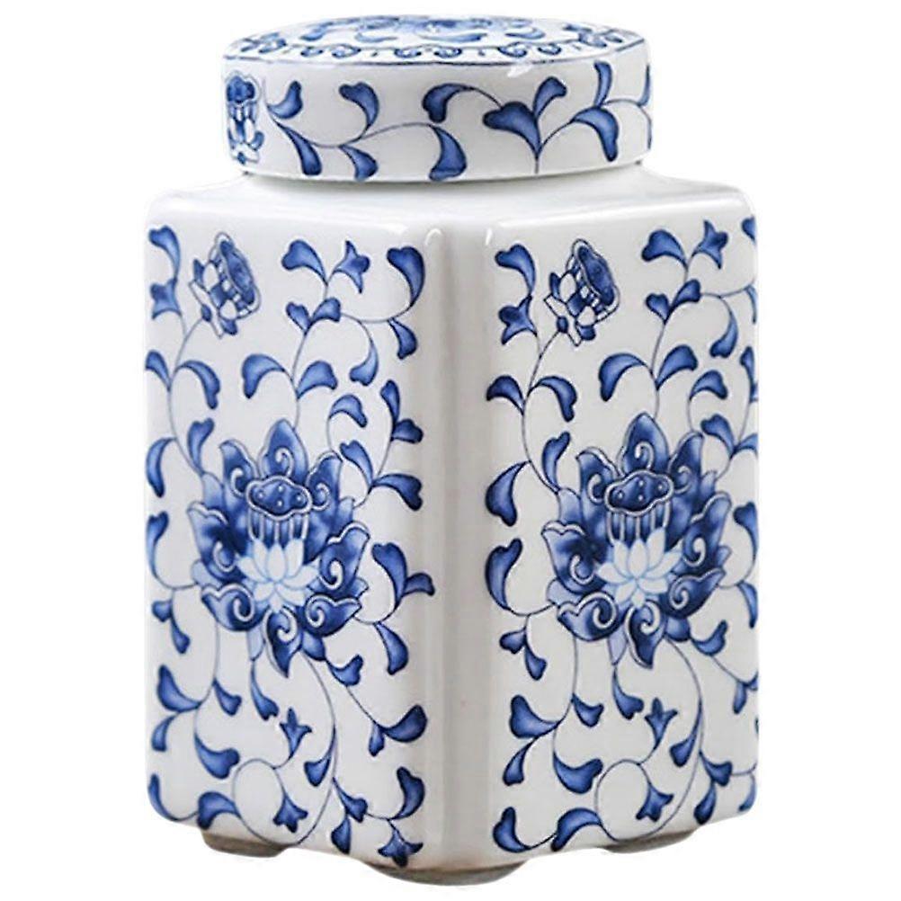 Kitchen Tea Jar Multi-use Tea Holder Exquisite Ceramic Tea Jar Tea Storage Holder Tea Container