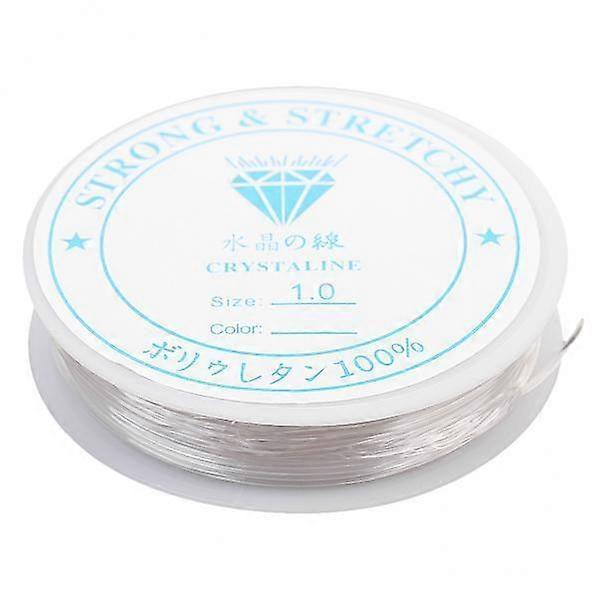 3x10m Clear Elastic Thread, Stretchy Cord For Jewellery Making 1.0mm