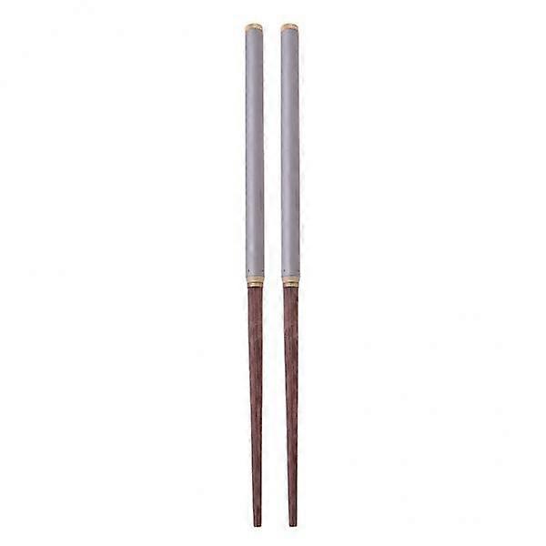 2X Folding Chopsticks Foldable Titanium Camping Hiking Lunch Dinner Tableware