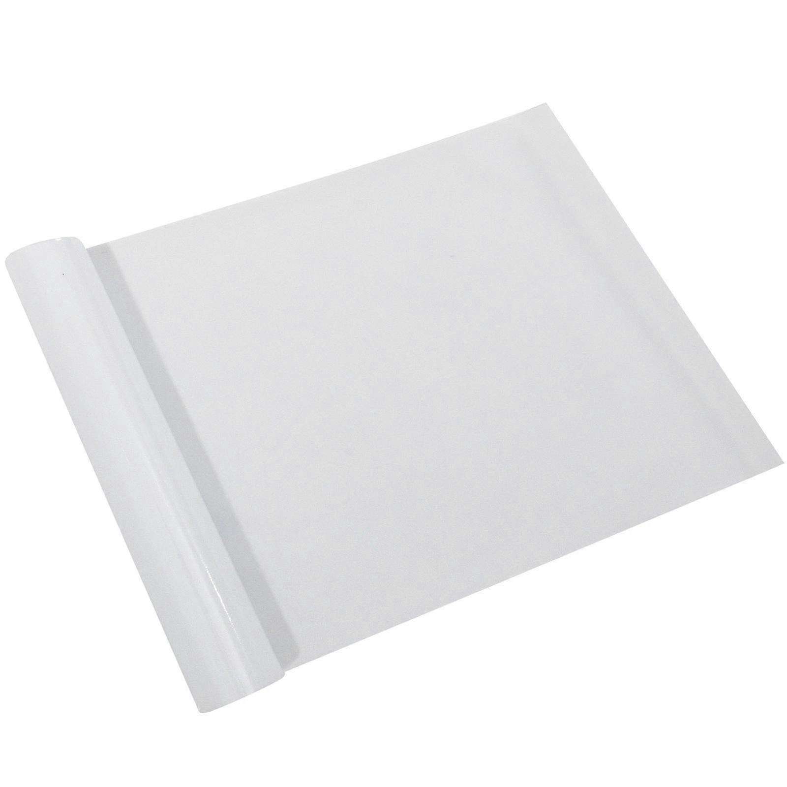 Frosted Window Film for Home White PVC Privacy Cover Sticker 1 Sheet Translucent