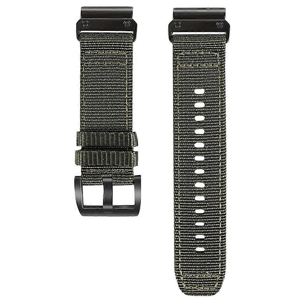22mm Watch Band for Garmin Fenix 7 Pro/Fenix 8 47mm/Tactix 8 47mm Adjustable Nylon Strap