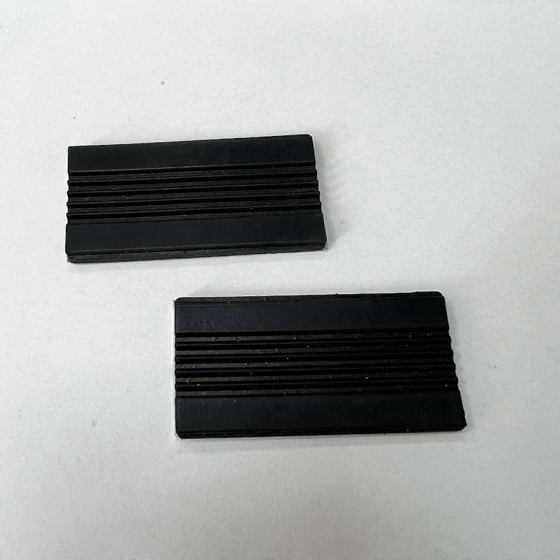 1 Pair Bass Drum Pedal Pads Non-Slip Silicone Mat For Drum Stability Durable Accessories For Instruments Guard Protector