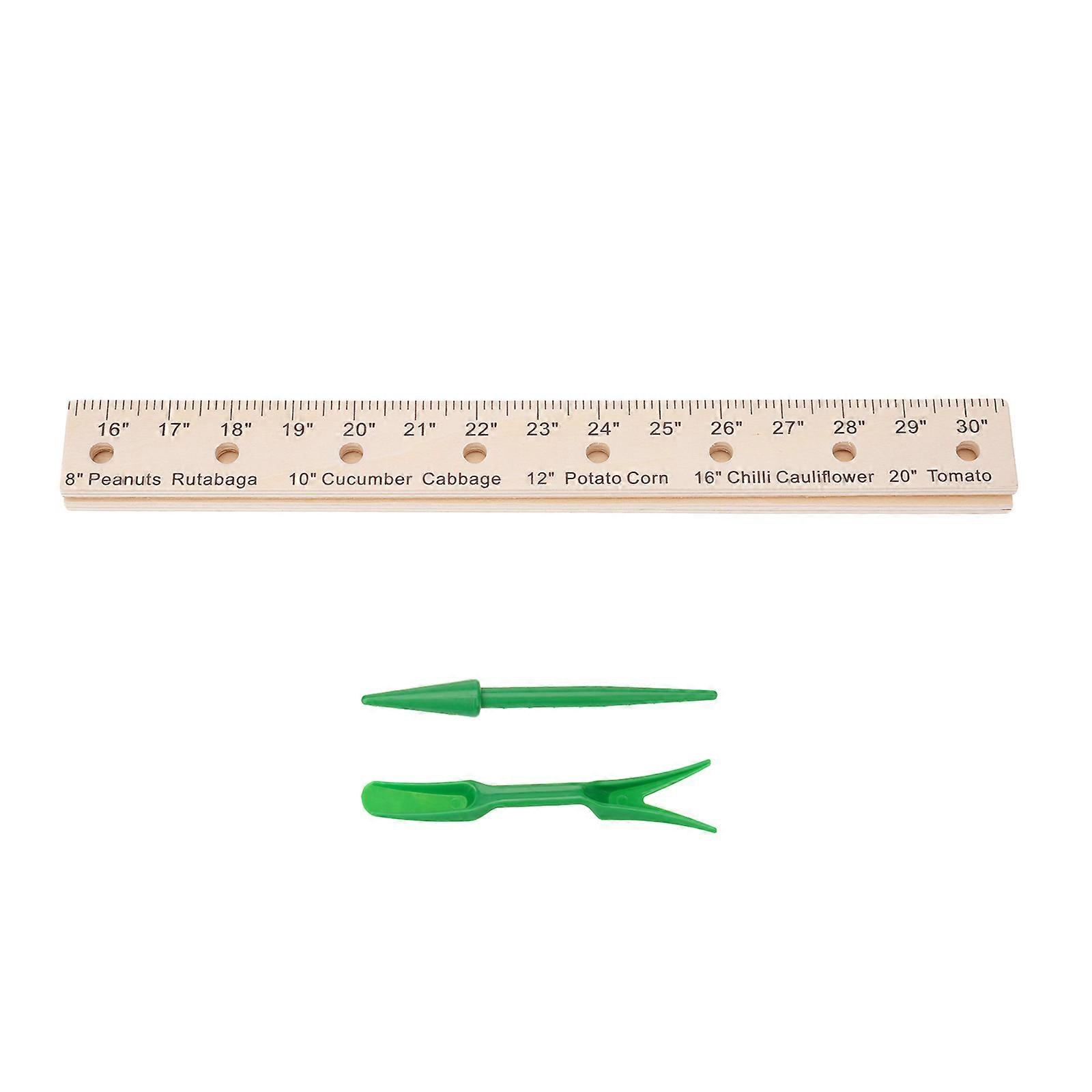 Durablity Seed Spacing Ruler Planting Device for Measuring of Vegetables Simple Planting Tasks for Garden Enthusiasts