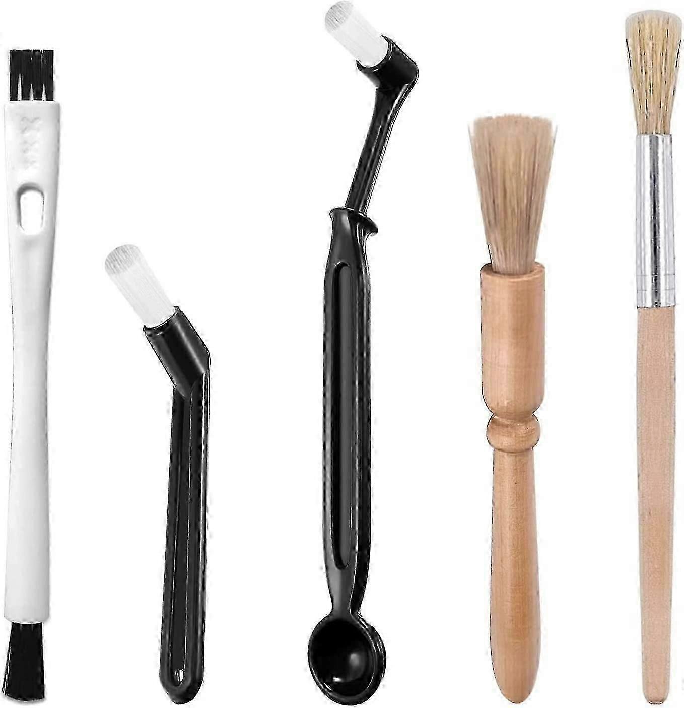 5-piece coffee machine cleaning set, coffee grinder brush, coffee brush set