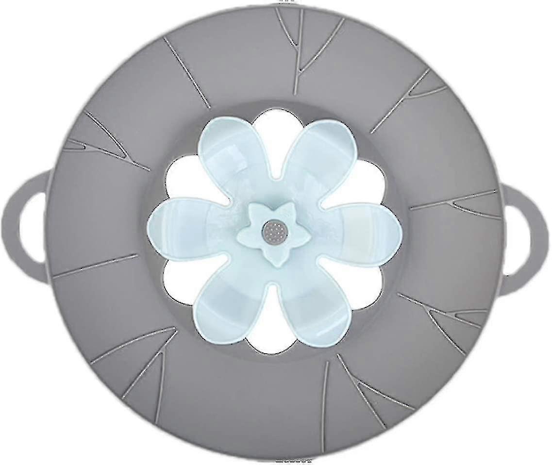 スピルストッパーシリコンリッドカバー(ポット用)、スピル防止調理リッド