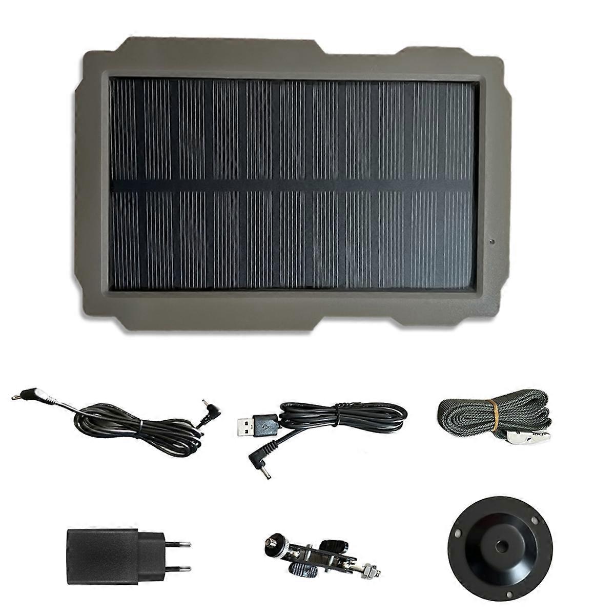 Outdoor Camera SP-03 Trail Camera Solar Panel Kit for Trail Camera All Model Camera Panel Charging