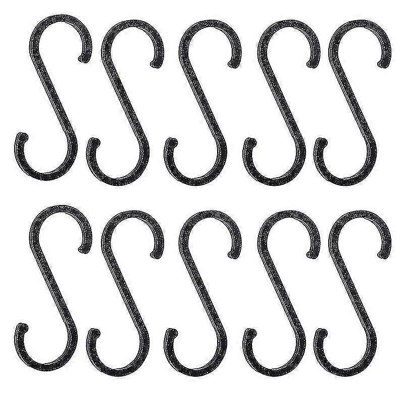 10pcsスペースアルミニウムS字型フックキッチン手すりハンガーフック吊り下げ用クラスプホルダーハンドバッグポットパンタオルツール-CPVP