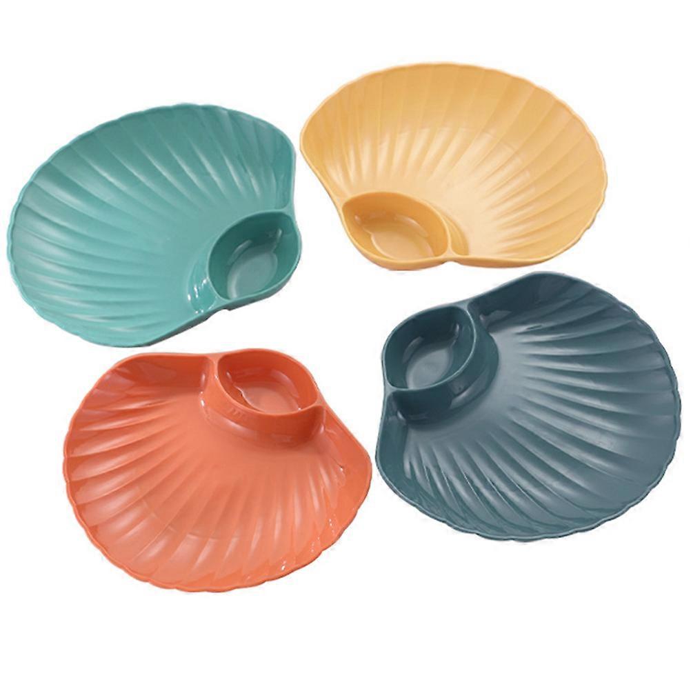 Practical Shell Design Dipping Dish for Home, Reusable and Resistant to Breakage