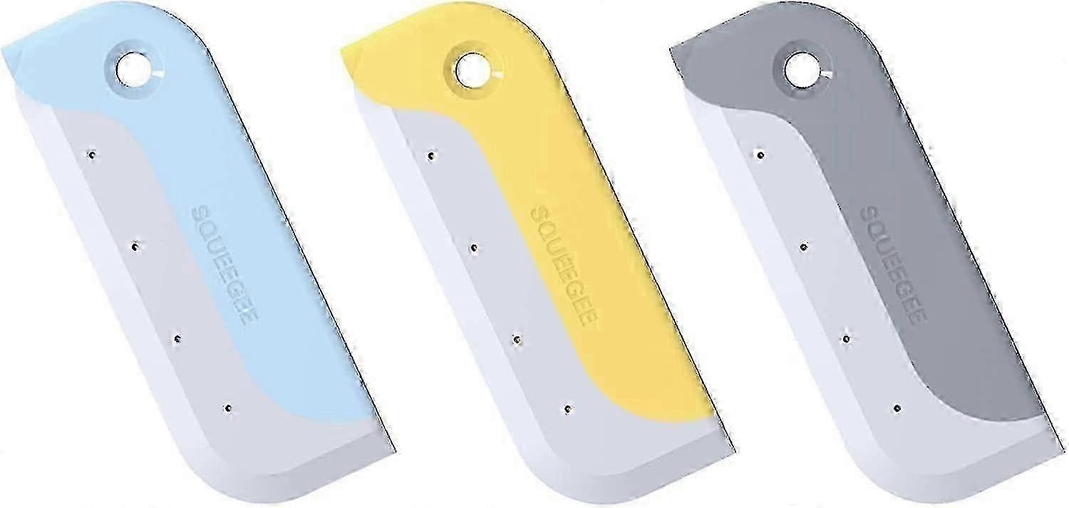 3 Pack Mini Silicone Squeegee for Kitchen Sink & Countertop