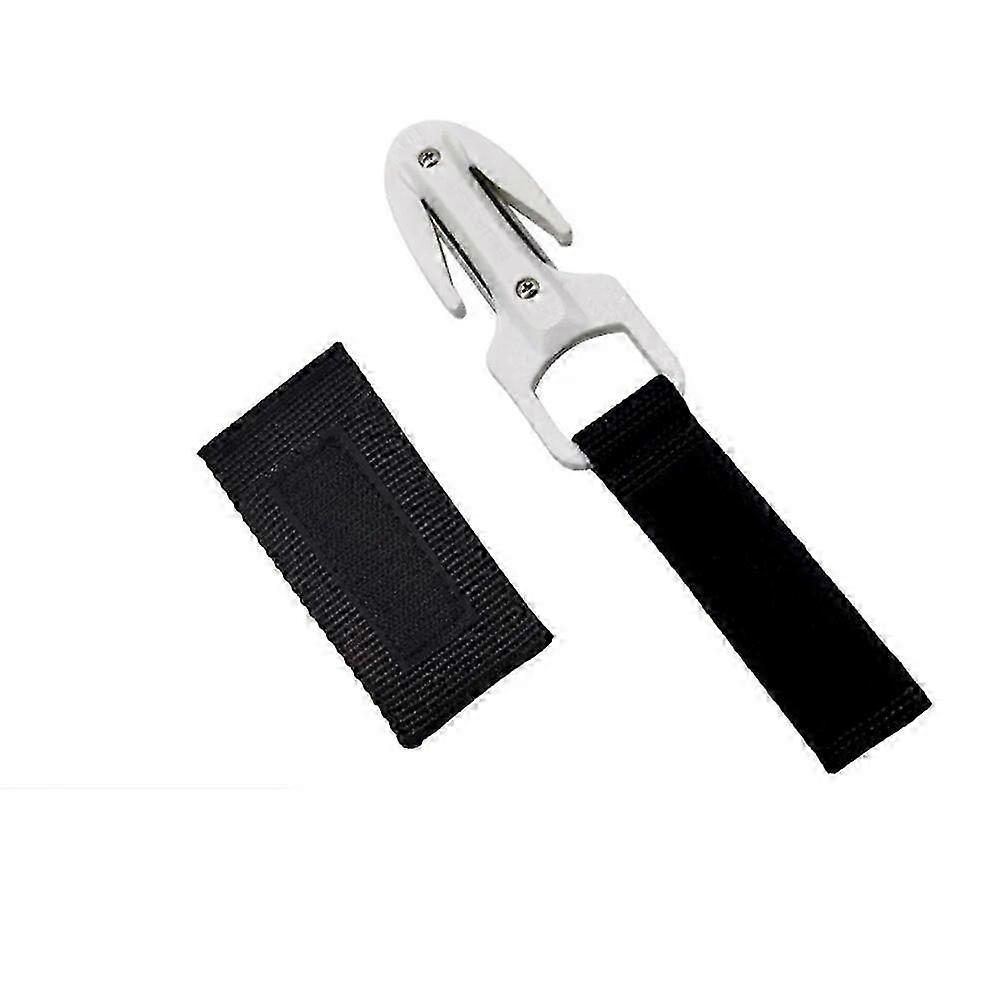 Scuba Rescue Knife w / Line Cutter - Tragbarer Unterwasser-Seil- und Drahtschneider (1 Stück Weiß)