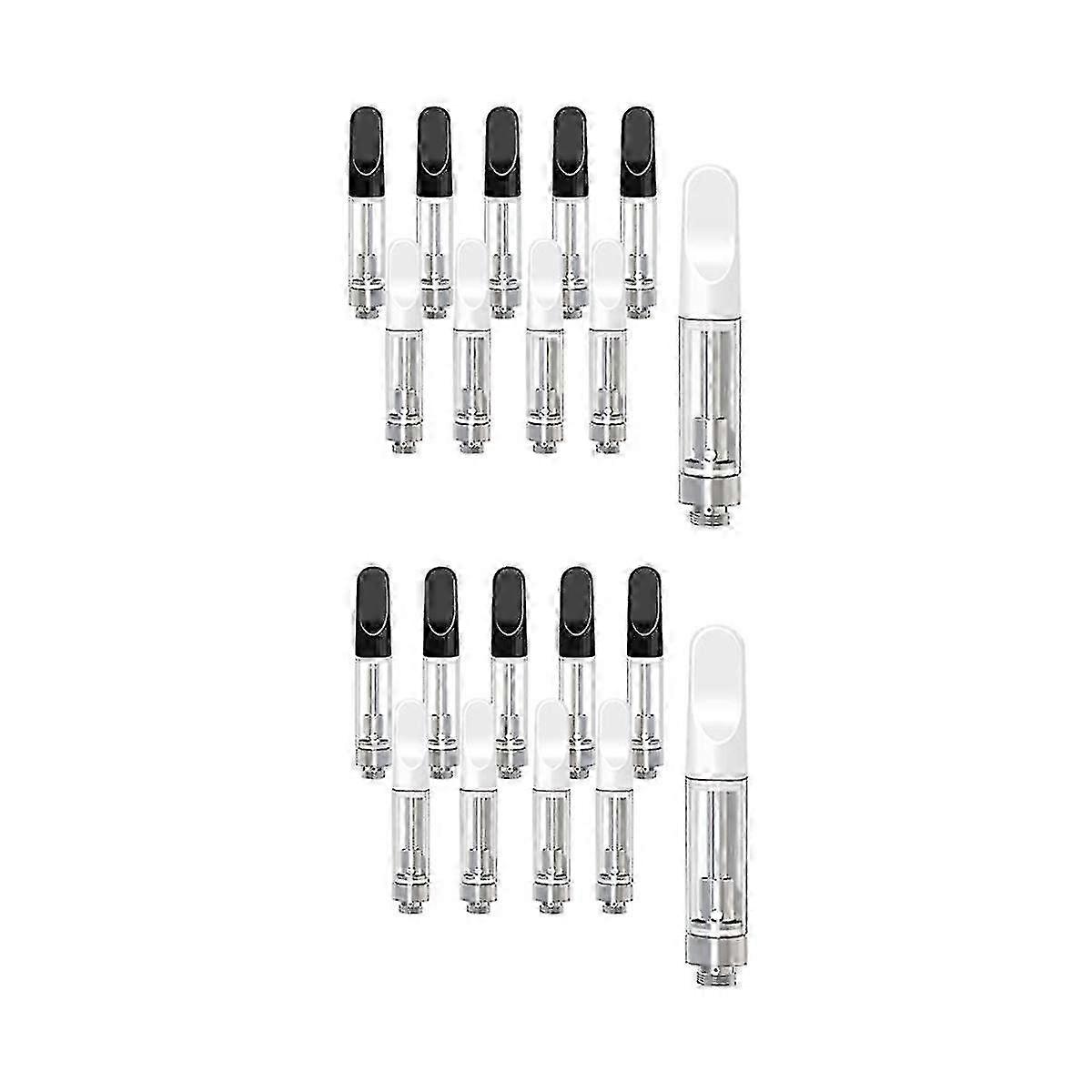 20 Stück leere Stora Cartrids für 1,0 ml Glaskeramik leicht zu -