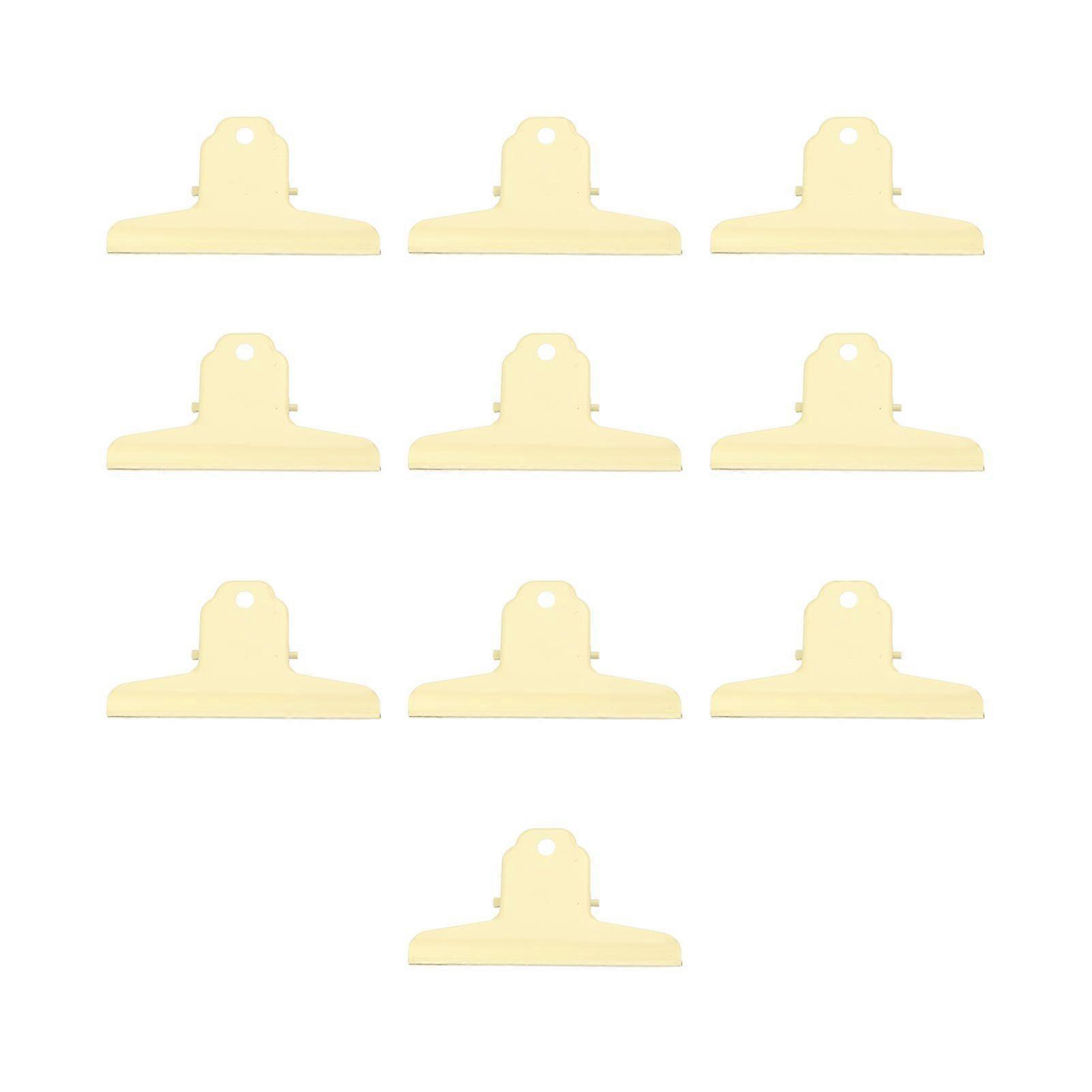 2025 Latest Model  10pcs Metal Binder Clip Multipurpose Strong Grip Large