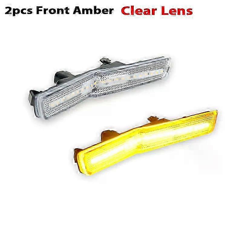 2015-2022 Dodge Challenger SRT Hellcat Widebody LED Side Marker & Turn Signal Lights - 4pcs Set