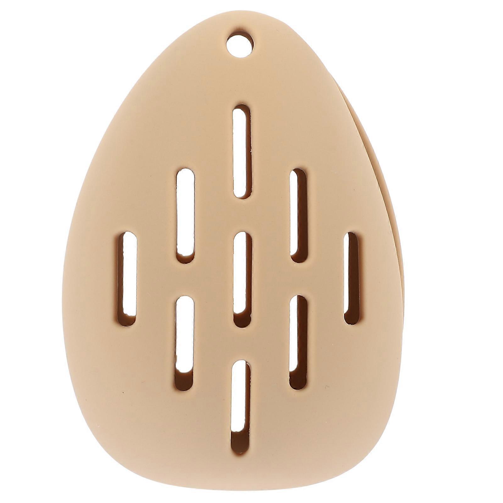 Makeup Puff Holder Silicone Rectangular Travel Makeup Sponge Container Home Use Storage 1Pack