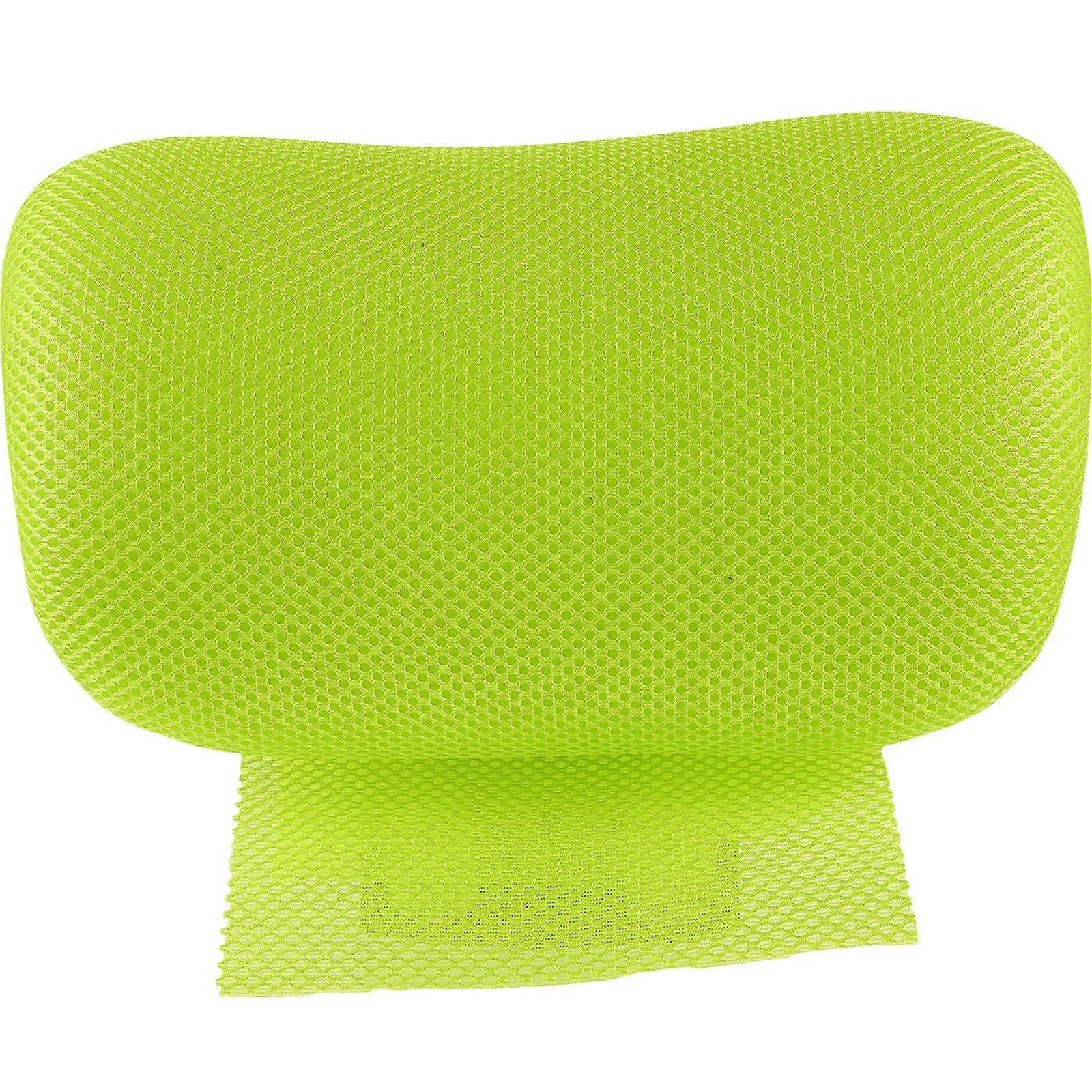 Chair Head Pillows Detachable Comfort Enhancement Plastic and Fabrics Oval Shape Universal Attachment 1Pack