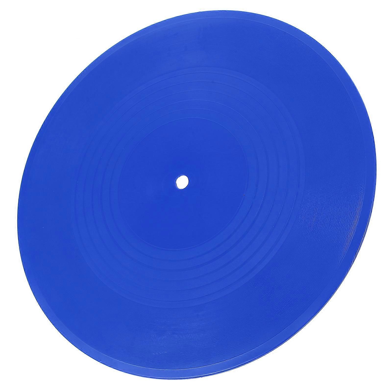 Record Wall Decor Fake Vinyl Records Round Retro Style For Home Wall 1Set
