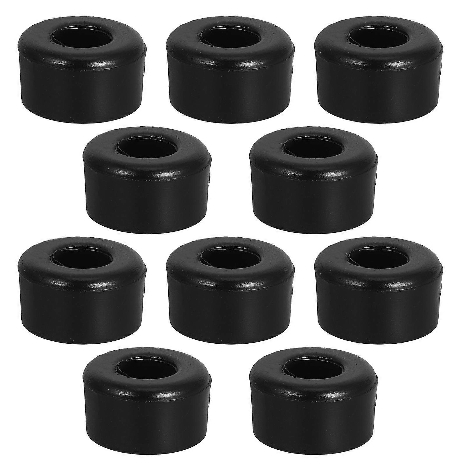 10pcs Roller Skate Shock Absorbing Double Row PU Wheel Guards for Beginners – Replacement Parts for Skaters & Skateboards