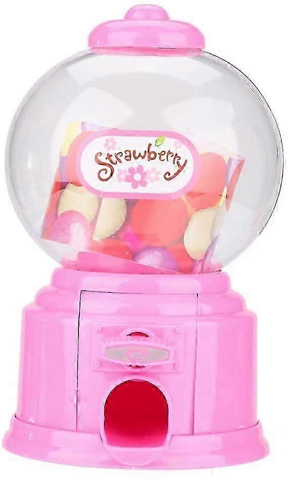 Candy Machine, Portable Children Candy Machine Plastic Mini Gumballs Bean Dispenser