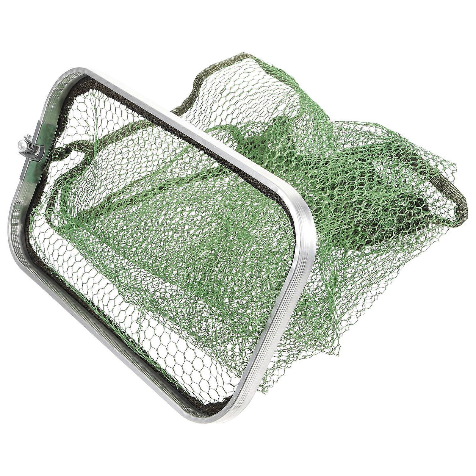 Portable Folding Fishing Storage Net with Rim Lightweight, Durable, Quick Drying Mesh for Outdoor Fishing Activities