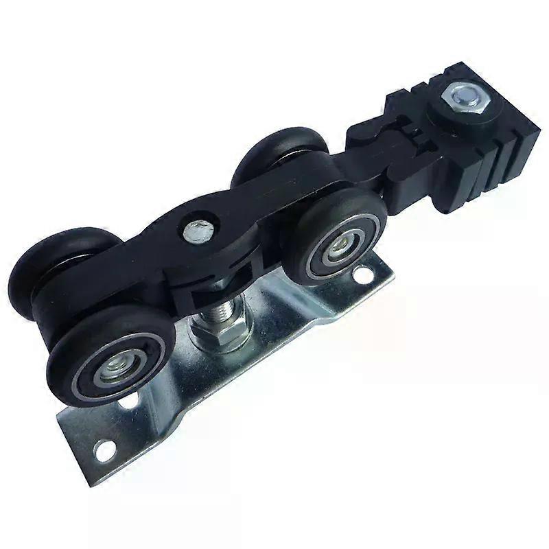 Solid wood sliding door 4-wheels pulley track roller Pulley with buffer pulley