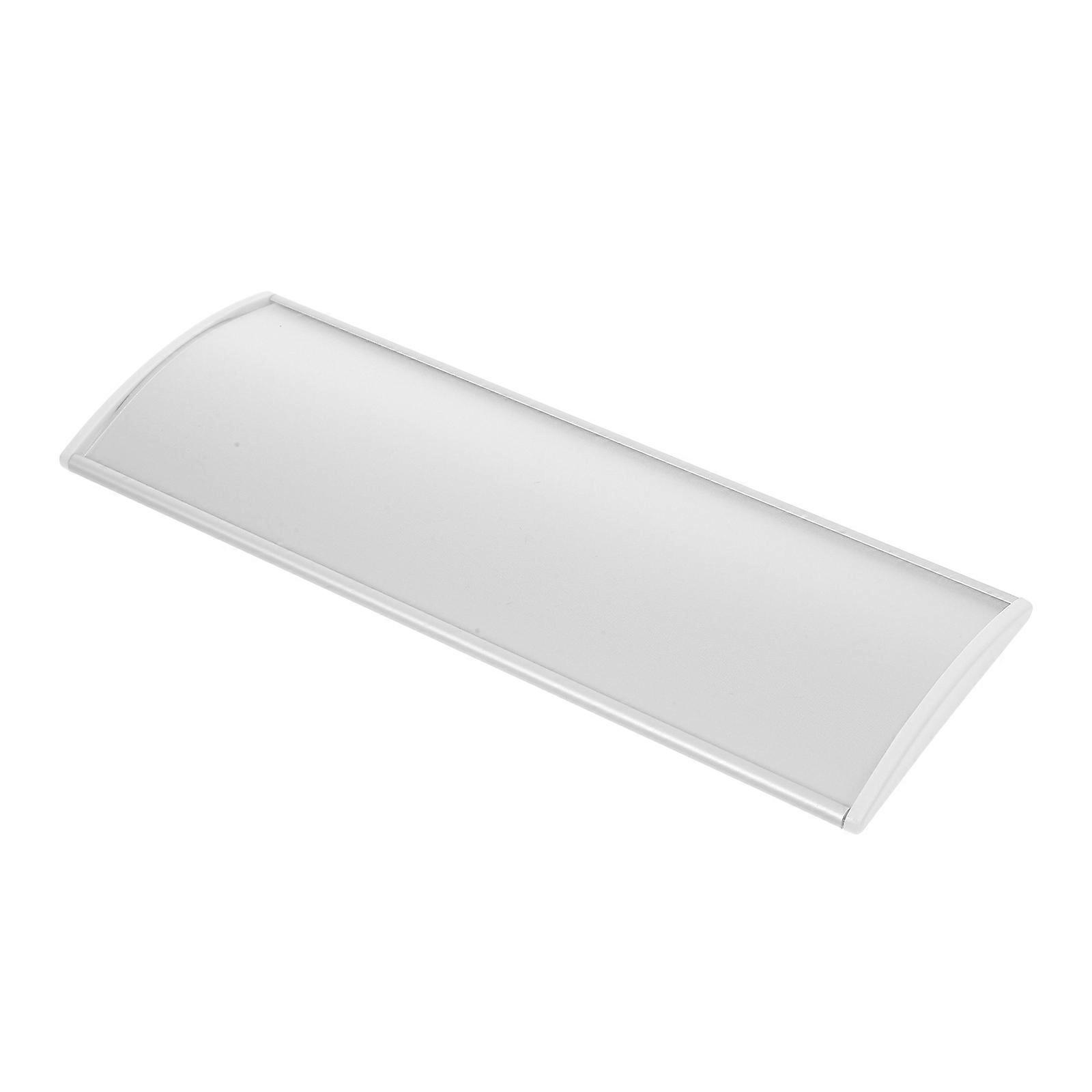 Metal Sign Door Plate Indication Function Arched Shape for Party and Christmas 21.00X8.00X1.00CM 1Set