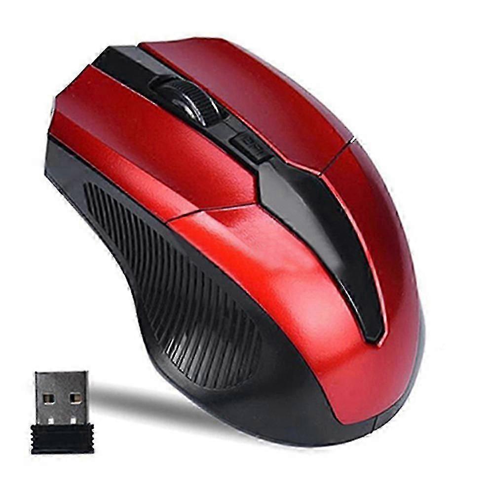 2.4GHz 4 Keys Wireless Optical Mouse Mice + USB Receiver for Laptop PC Tablet