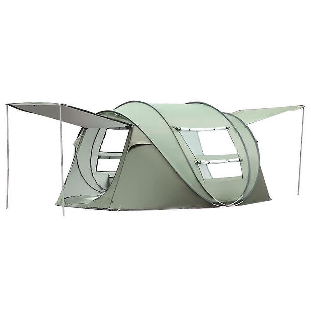 Instant Family Tent for Camping, Hiking, Travel, Automatic Camping Tent, PopUp Tent Set Up in 2 Seconds – 2 Large Doors and 2 Mesh Windows