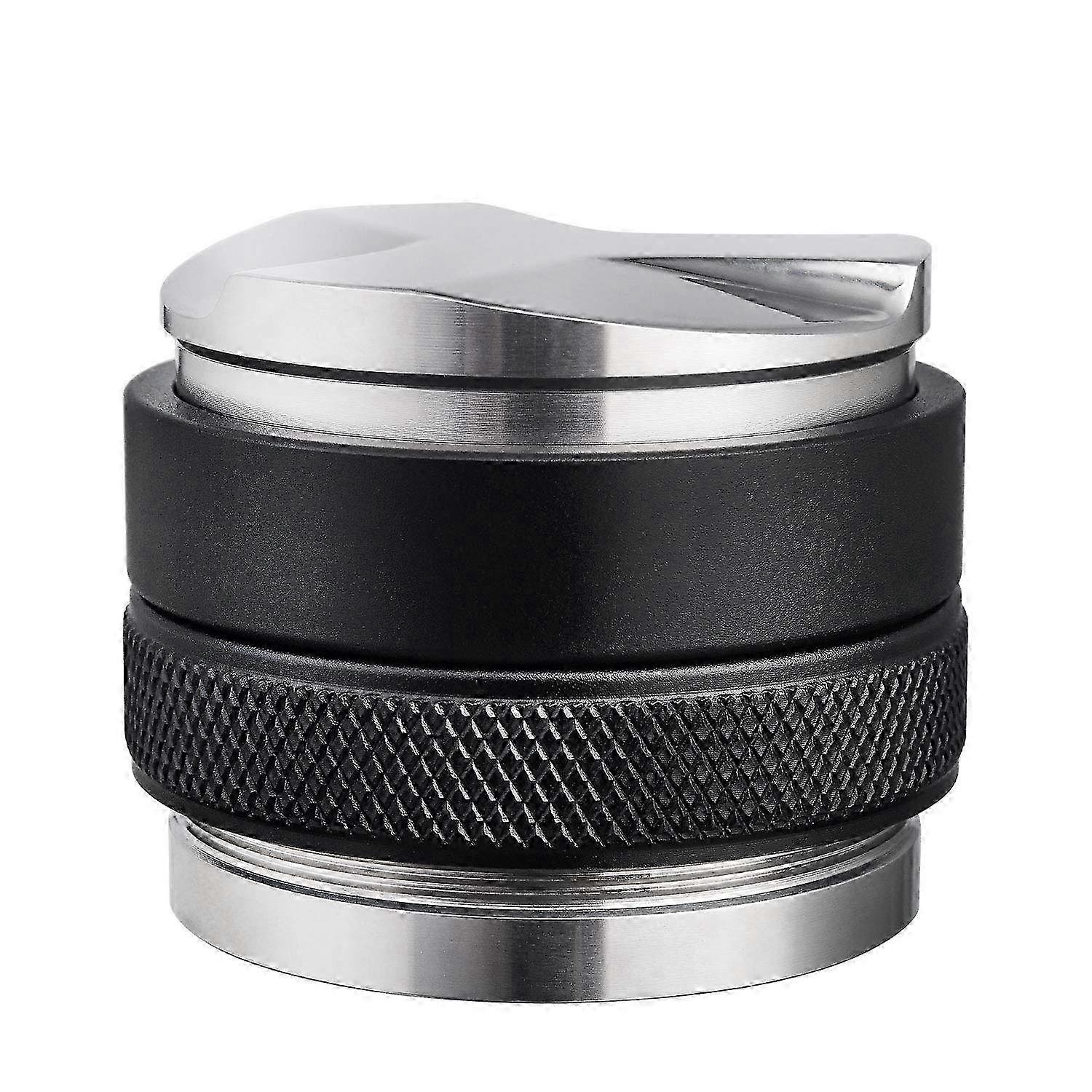 58mm Coffee Distributor, Dual Head Design, Professional Espresso Leveling Tool for Baristas