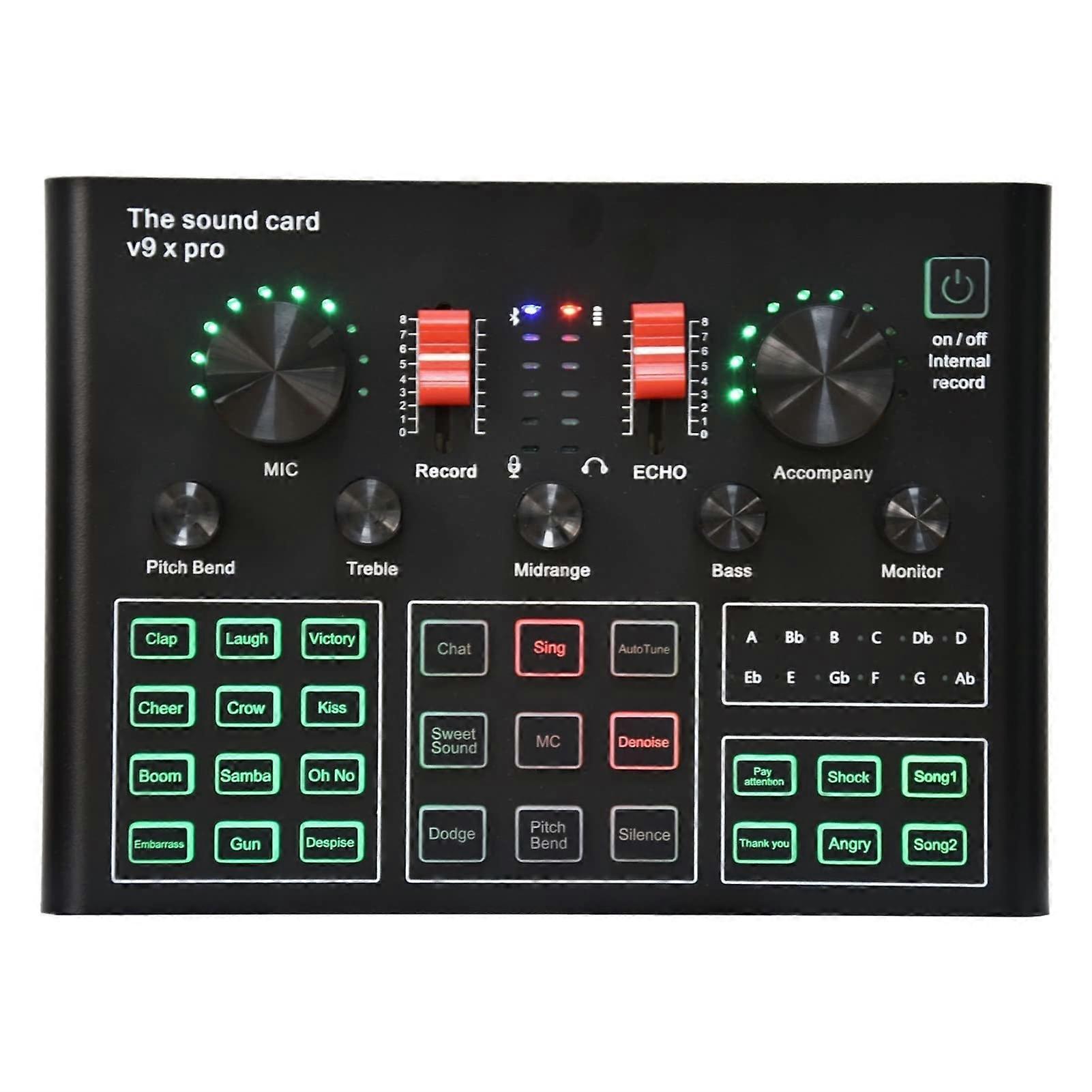 Podcast Equipment Bundle Sound Card Live Broadcast Dedicated Complete Set of V8 Live Broadcast Set BM800 Microphone (17)
