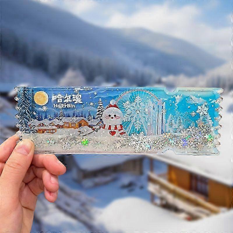 Creative Refrigerator Magnets of Travel Attractions in Beijing, Harbin, and Wuzhen for Home Decoration