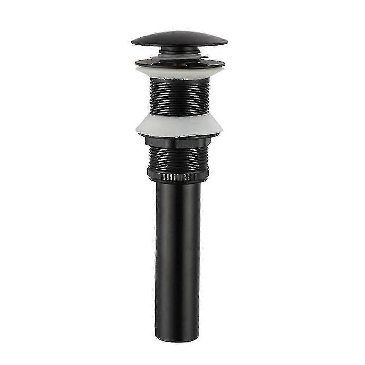 Bathroom Basin Sink Drain Plug Pop-Up Push Accessory for Washbasin Downspout Leaking Drain