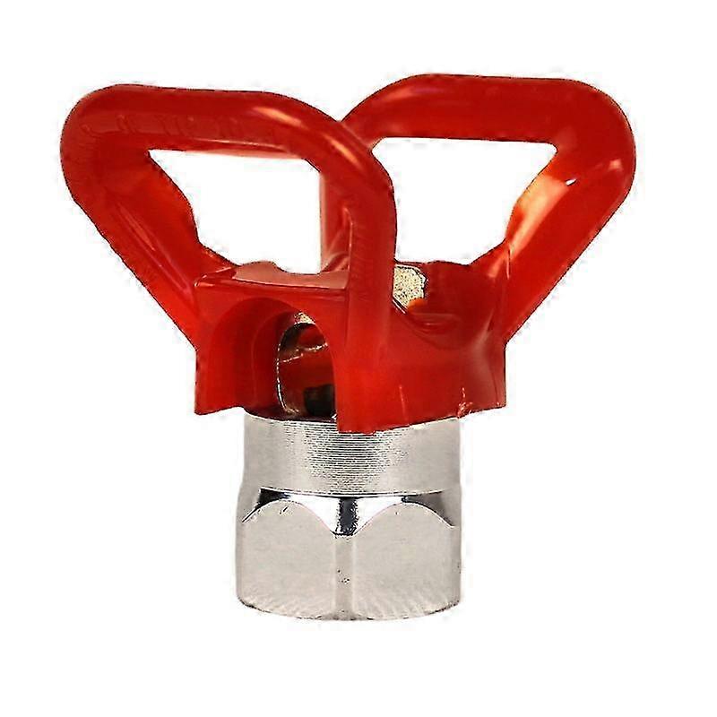 Red Airless Paint Spray Gun Flat Nozzle Seat Protector Sprayer Universal Tool